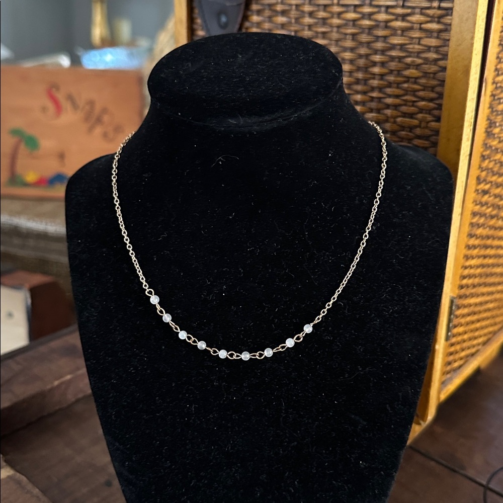 Vintage Gold w/Beads Pendant